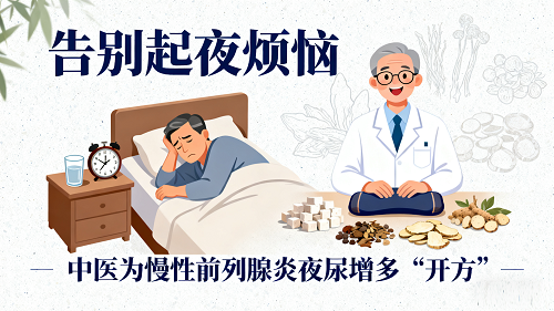 中医治疗慢性前列腺炎夜尿增多