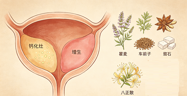 前列腺钙化灶合并前列腺增生：中医如何治疗？