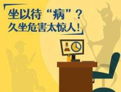 久坐伤身，伤在哪?危害到底有多大?